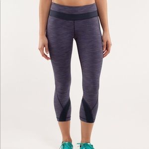 Lululemon Run Inspire Crop II sz 4